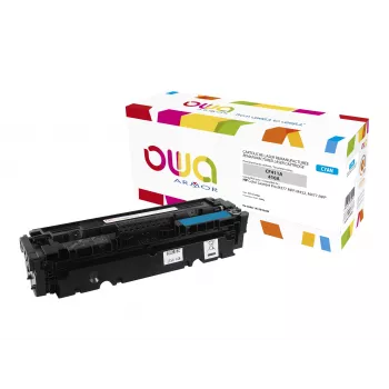 Armor OWA Tinteiro remanufaturado ciano (alternativa ao HP 410A)