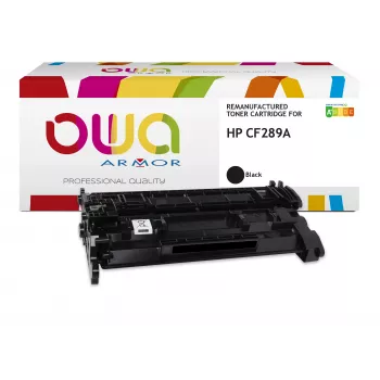 Armor OWA Cartucho de toner recondicionado compatível com HP CF289A preto 5.000 páginas