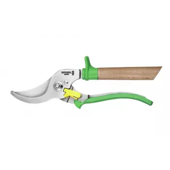 Opinel Tesoura de poda manual madeira de faia / verde