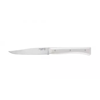 Opinel Faca de mesa Facette Conjunto com 4 peças branco