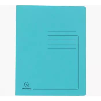 Exacompta Report File A4 turquesa Colorspan cartão 355 g mecanismo de fixação flexível
