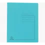 Exacompta Report File A4 turquesa Colorspan cartão 355 g mecanismo de fixação flexível