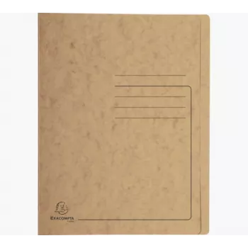 Exacompta 25 Quick Binder cartão castanho DIN A4