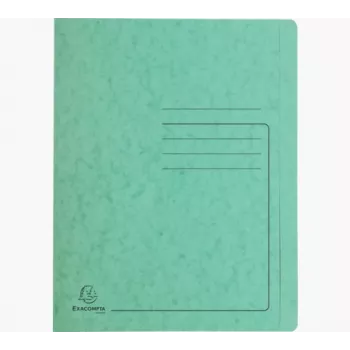 Exacompta Colorspan pasta de fixação A4 verde 355 g/m² arquivo flexível