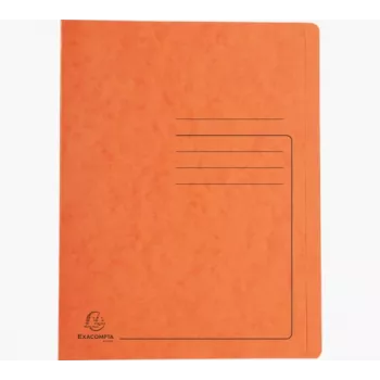 Exacompta Quick Binder A4 laranja Colorspan cartão 355 g/m² pernas metálicas flexíveis
