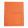 Exacompta Quick Binder A4 laranja Colorspan cartão 355 g/m² pernas metálicas flexíveis