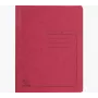 Exacompta 25 capas de relatório cartão vermelho DIN A4