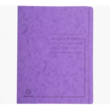 Exacompta Colorspan capa de relatório A4 violeta 355 g/m² cartão flexível