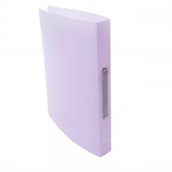 Exacompta Chromaline Pastel dossier de argolas 2 argolas malva 4,0 cm DIN A4