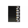 Exacompta 55334E Forever pasta de documentos A4 polipropileno preto 320x240 mm