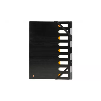 Exacompta 55334E Forever pasta de documentos A4 polipropileno preto 320x240 mm