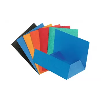 Exacompta 56400E separadores multicolor A4 - 200 folhas, 250x320 mm, cartão 100% reciclado, furação universal, certificado Anjo Azul