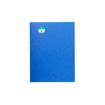 Exacompta 56407E pasta de arquivo Forever A4 - azul - 200 folhas - 240x320 mm - 3 mm de lombada - cartão reciclado