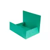 Exacompta 56415E pasta de relatório A4 verde 200 folhas 3 mm de lombada cartão reciclado