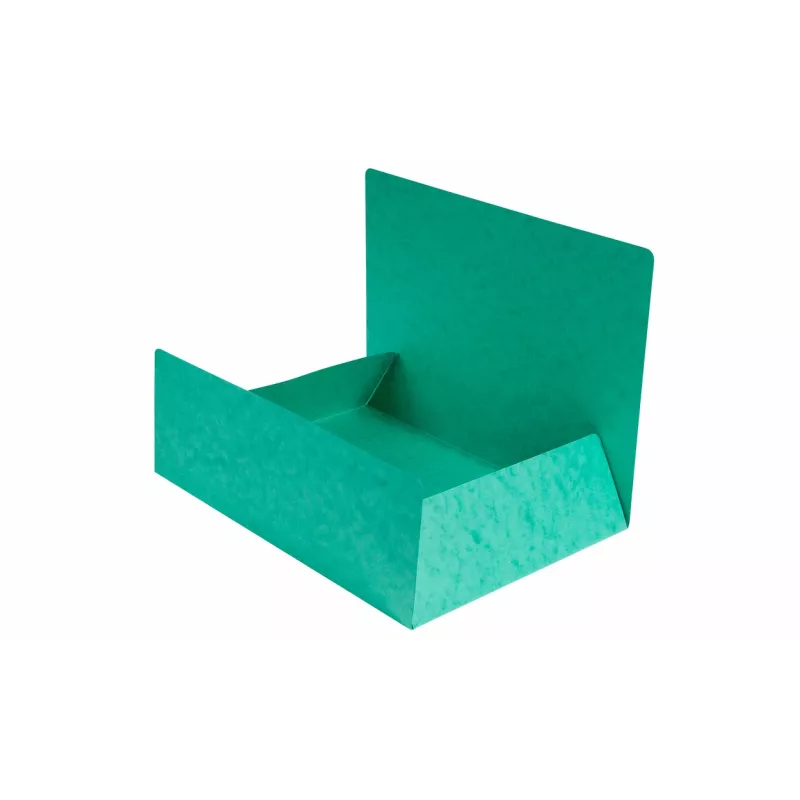 Exacompta 56415E pasta de relatório A4 verde 200 folhas 3 mm de lombada cartão reciclado