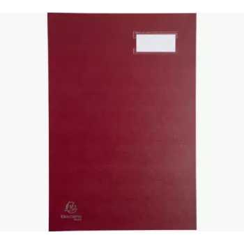 Exacompta 57025E livro de assinaturas A4, vermelho