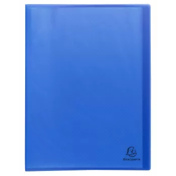Exacompta Opak livro de visualização DIN A4 20 bolsas azul-claro