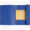 Exacompta Colorspan pasta com elástico A4 azul 355 g/m² 3 abas com elástico