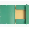 Exacompta pasta de arquivo 55403E DIN A4 3 abas cartão verde