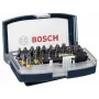 Conjunto de bits de aparafusar Bosch 32 peças Torx, Phillips, Pozidriv, sextavado, fenda, Torq-Set comprimento 25 mm