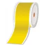 Fita de etiquetas em vinil laminado flexible ID Brother TZe-RW - amarelo sobre preto - 24mm x 30m