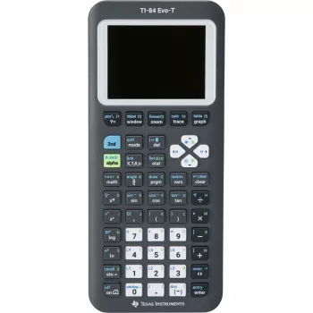 Calculadora gráfica Texas Instruments TI-84 EVO-T, azul, LCD a cores, bateria