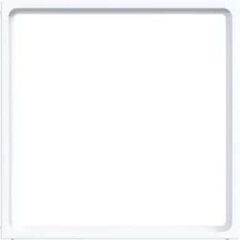 Hager WAF7074WG anel intermédio para placa central 51x51mm branco-polar