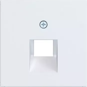 Hager placa central AX/CX branco-luz WAF1107WM