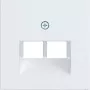 Hager peça central Ax/Cx branco-luz mate WAF1108WM