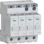 Hager dispositivo de proteção contra sobretensões 4P SPE440S Type 2 TNS Uc 275V In 20kA Imax 40kA