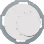 Hager WLN5026WG termostato com comutador e série R.classic branco-polar
