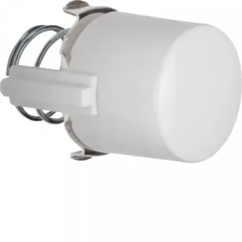 Hager WTF5285WG tampa de botão para botão iluminado e sinal luminoso E10 1930/vidro