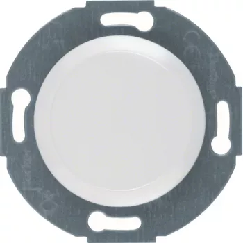 Hager WTF1001WG placa de cobertura Berker 1930 branco polar brilhante