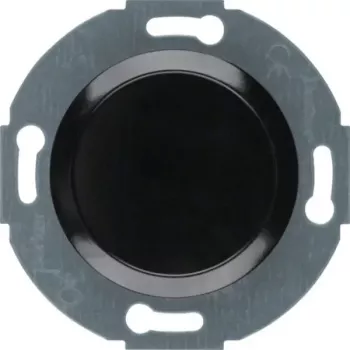 Hager tampa cega WTF1001BG 1930/vidro preto brilhante 1