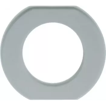Hager WTD7172GT moldura central em vidro 1 módulo transparente série vidro