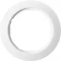 Hager WTD3191WG moldura de cobertura 1 módulo para mecanismo central Ø58mm série 1930 branco puro brilhante