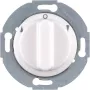 Hager WTE6161WG interruptor rotativo para persianas/estores unipolar branco polar acetinado
