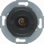 Hager botão de pressão 1930/vidro preto WTE5182BG