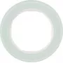 Hager WLD9100GW R.Classic moldura de cobertura em vidro 1 módulo branco polar
