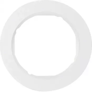 Hager WLD9100WG R.Classic moldura 1 módulo branco polar termoplástico