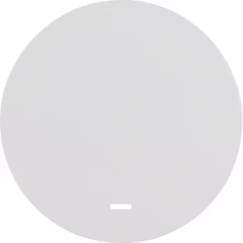 Hager WLW1331WG tecla basculante com lente transparente R.Classic branco polar brilhante