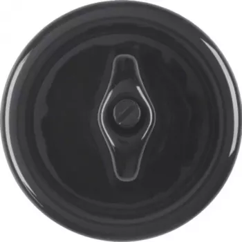 HAGER WTW1000PBG peça central com interruptor basculante série 1930 porcelana de Rosenthal