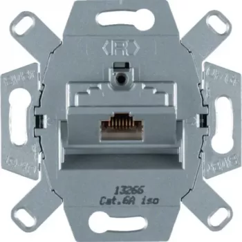 Hager WDF41076 Tomada UAE 8 polos módulo blindado encastrado