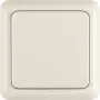 Hager WWG1111WP Tomada SCHUKO com tampa basculante e moldura WG UP IP44 branco