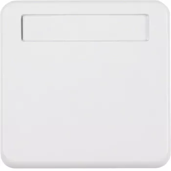 Hager Anel intermédio branco polar brilhante WWA8300PW