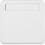 Hager Anel intermédio branco polar brilhante WWA8300PW