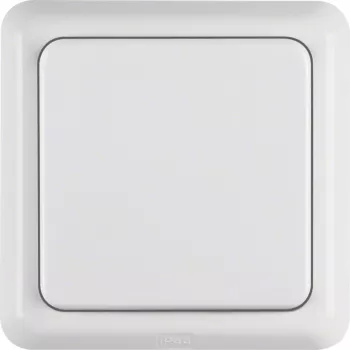 Hager WWG1111PW Tomada SCHUKO com tampa basculante e moldura WG UP IP44 branco puro