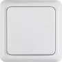 Hager WWG1111PW Tomada SCHUKO com tampa basculante e moldura WG UP IP44 branco puro