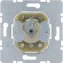 Hager módulo de interruptor de chave bipolar de embutir para meio cilindro de perfil WDE382610