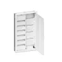 HAGER FWU62K1 Quadro de distribuição encastrado UP72PLE+Multimédia, IP30, classe de proteção II, dimensões de nicho 980x580x110 mm